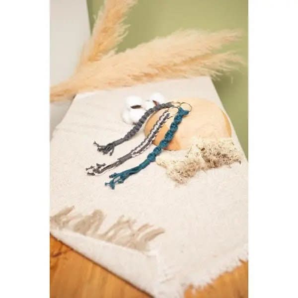 Bastelset Makramee Schlüsselanhänger - Kidis Art