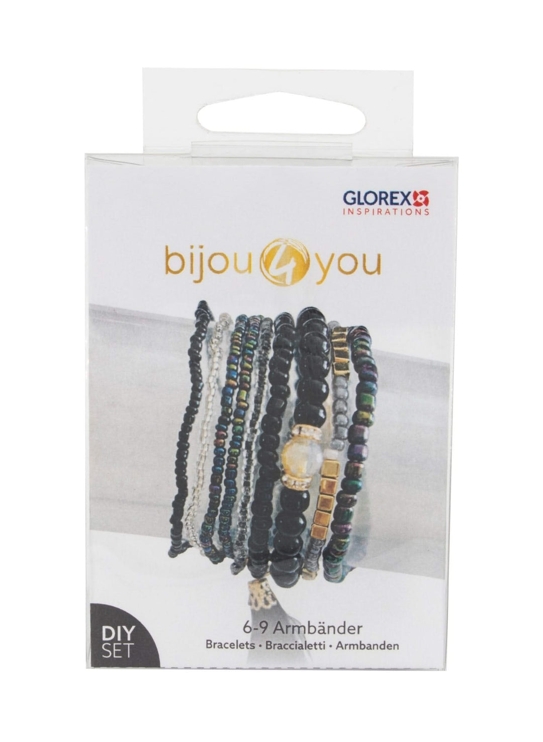 bijou4you Armband - Set, schwarz - Kidis Art
