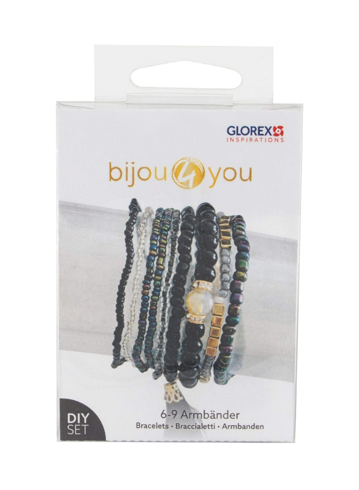 bijou4you Armband - Set, schwarz - Kidis Art