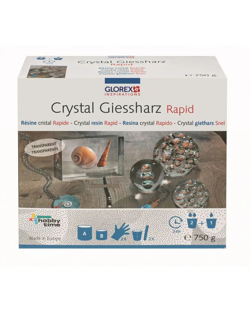 Crystal - Giessharz 750g Rapid - Kidis Art
