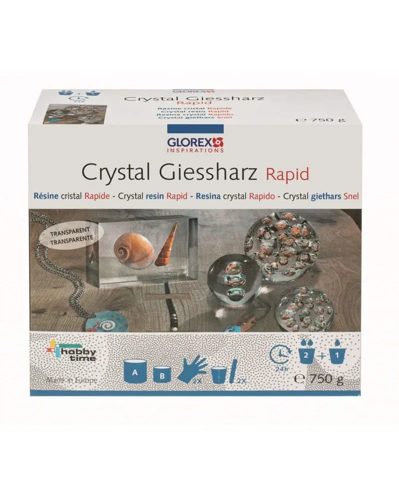 Crystal - Giessharz 750g Rapid - Kidis Art