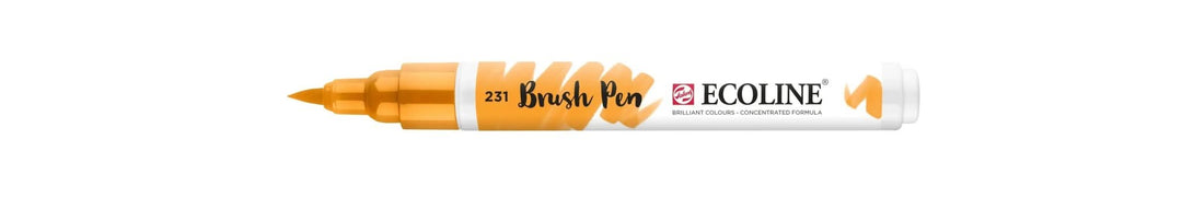 Ecoline Brush Pen Goldocker 231 Big Sale - Kidis Art