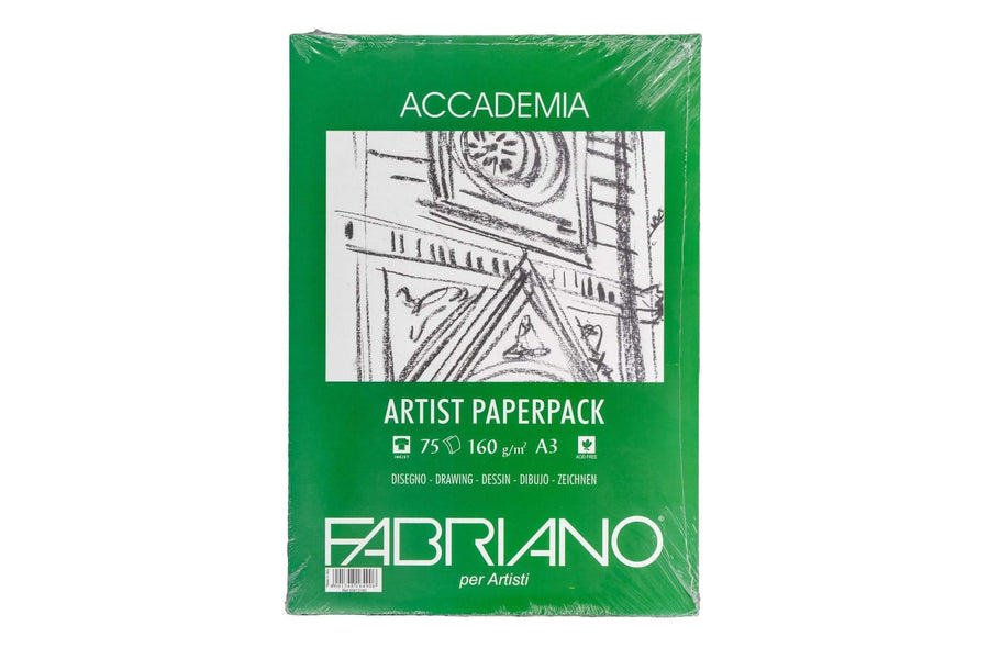Fabriano Accademia Artist Paperpack - A3 - 160g - Multipack à 75 Blatt - Kidis Art