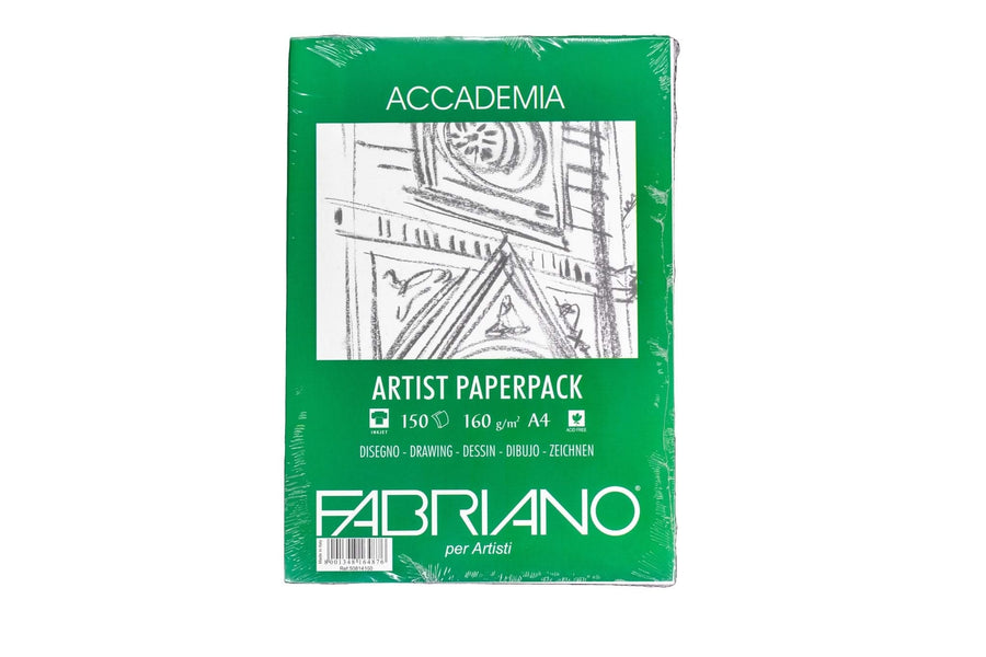 Fabriano Accademia Artist Paperpack - A4 - 160g - Multipack à 150 Blatt - Kidis Art