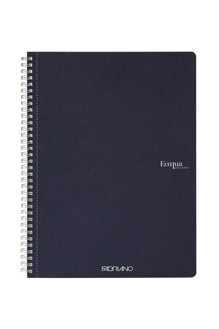 Fabriano Ecoqua Notizheft - dark blue - A4 - kariert - Spirale - Kidis Art