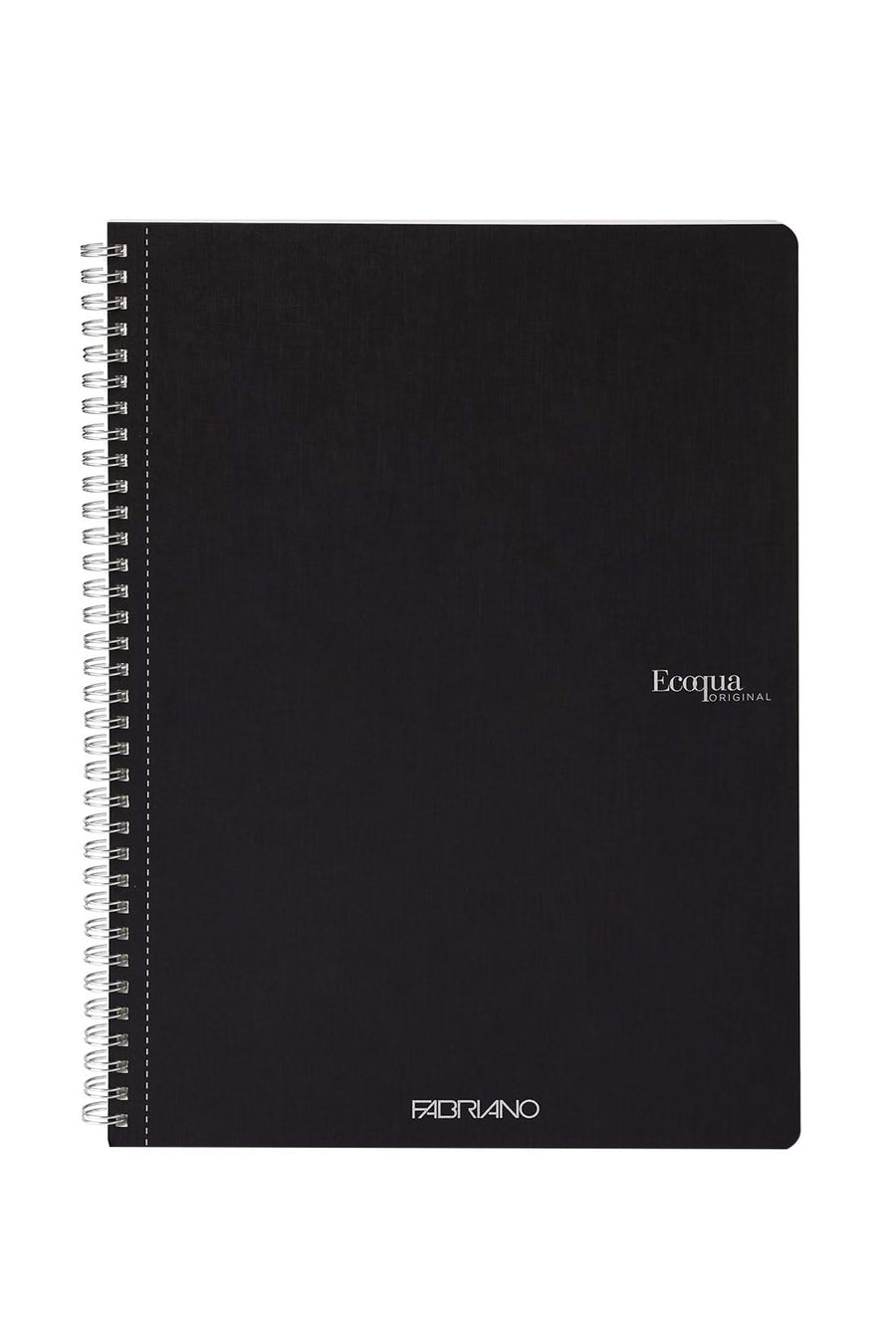 Fabriano Ecoqua Notizheft - nero - A4 - kariert - Spirale - Kidis Art