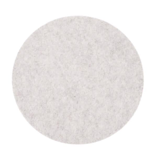 Filz - Tischset, rund, taupe 35x0,3cm - Kidis Art