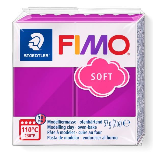 Fimo Soft 57g purpurviolett - Kidis Art