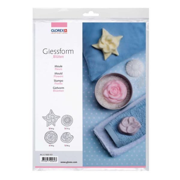 Giessform Blüten - Kidis Art