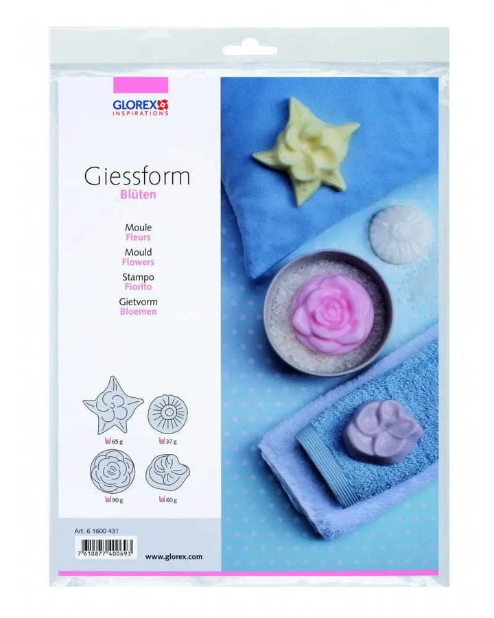 Giessform Blüten - Kidis Art