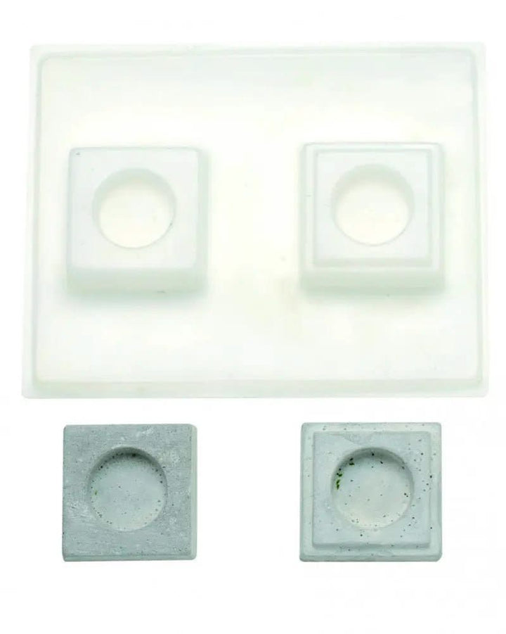 Giessform Teelichthalter 7x7cm - Kidis Art