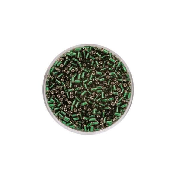 Glasstifte 2,0mm Silbereinzug dunkelgrün 17g - Kidis Art