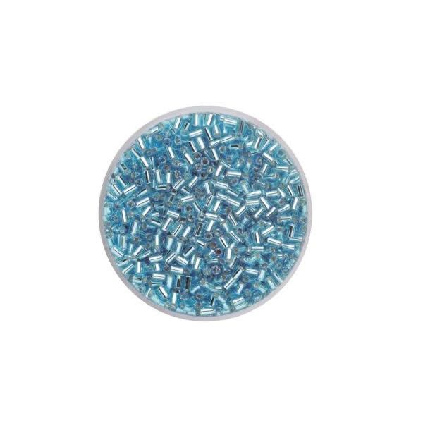 Glasstifte 2,0mm Silbereinzug hellblau 17g - Kidis Art