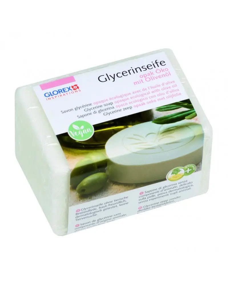Glycerin - Seife Öko 250g mit Olivenöl opak - Kidis Art