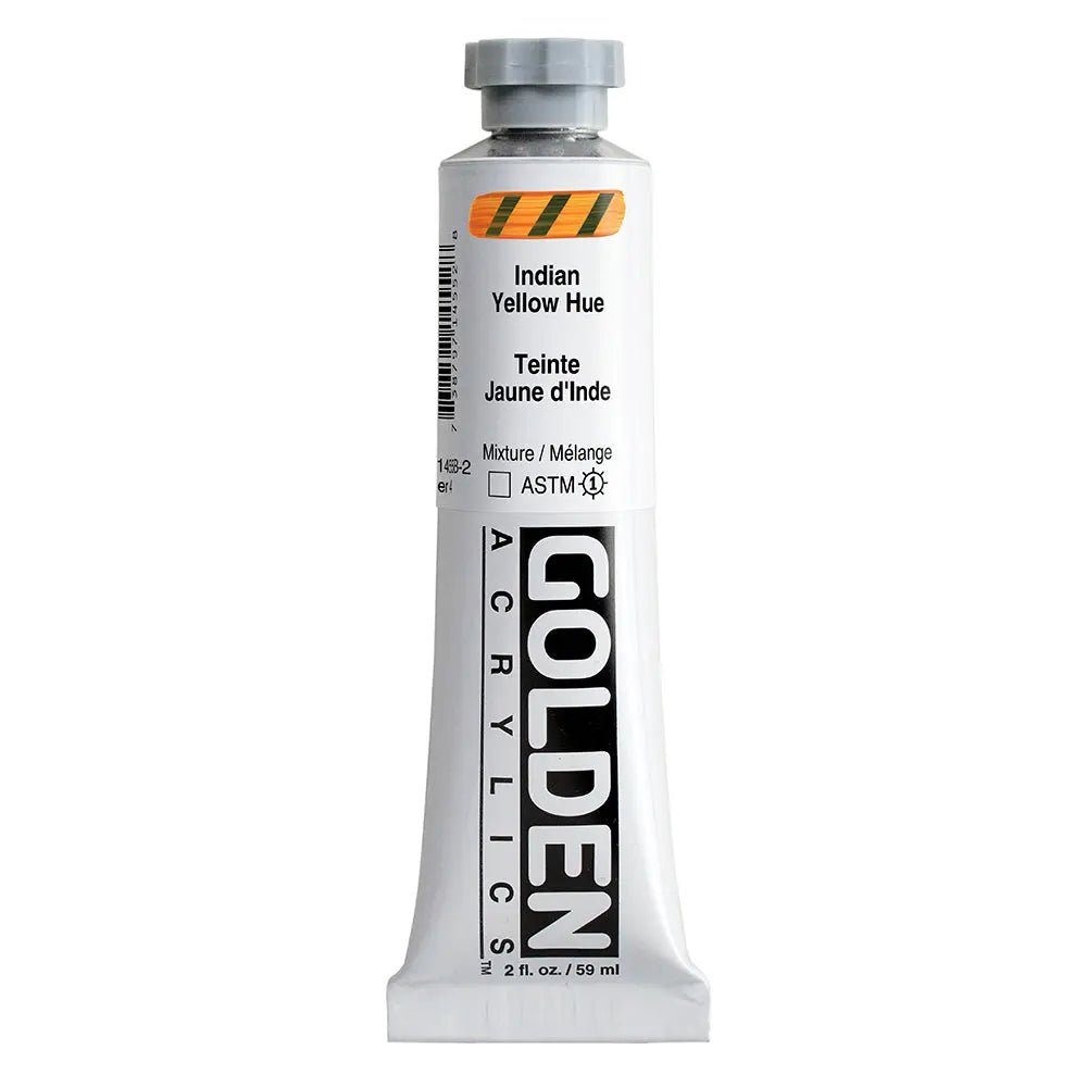 Golden Heavy Body Acrylfarbe Indien Gelber Farbton 59 ml - Kidis Art