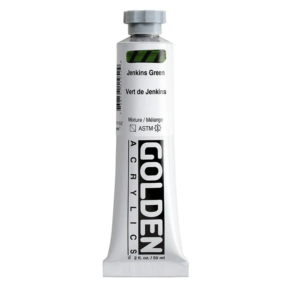 Golden Heavy Body Acrylfarbe Jenkins Grun 59 ml - Kidis Art