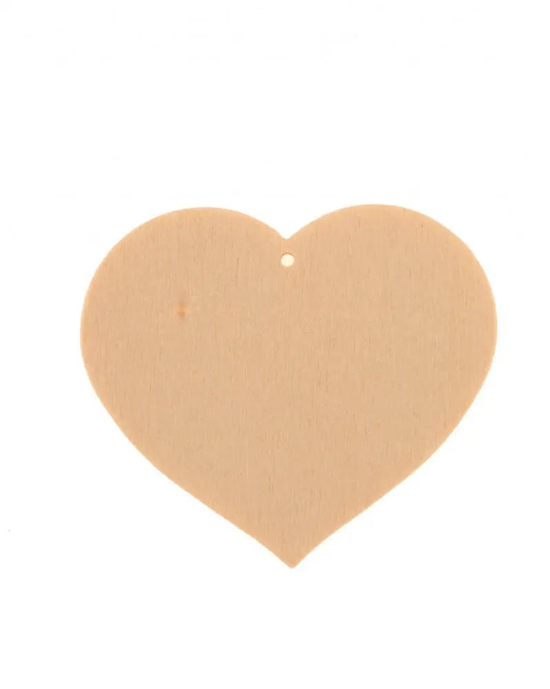 Herz 5x4cm 6St. Pappel - Kidis Art