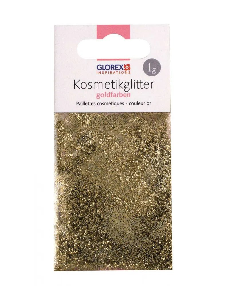 Kosmetik Glitzer Gold 1g - Kidis Art