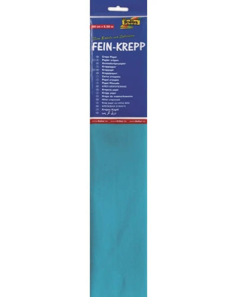 Krepp - Papier 32g/m2 lichtblau - Kidis Art