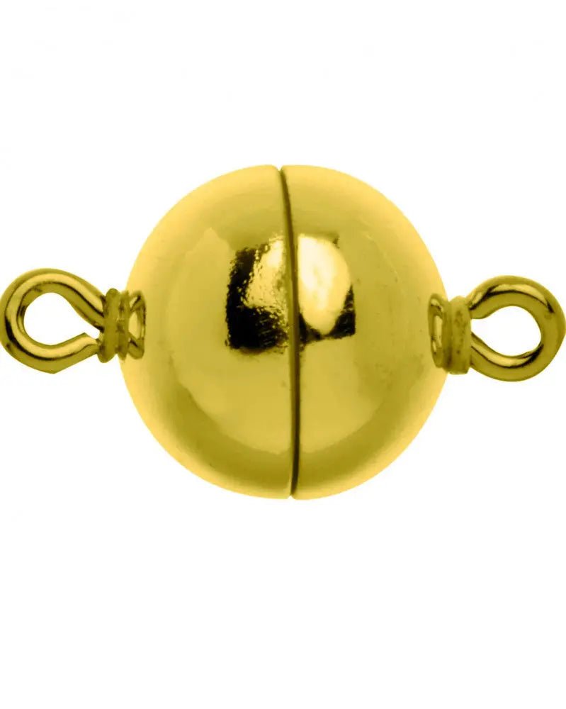 Magnetverschluss Muggel, 10 mm goldfarben - Kidis Art