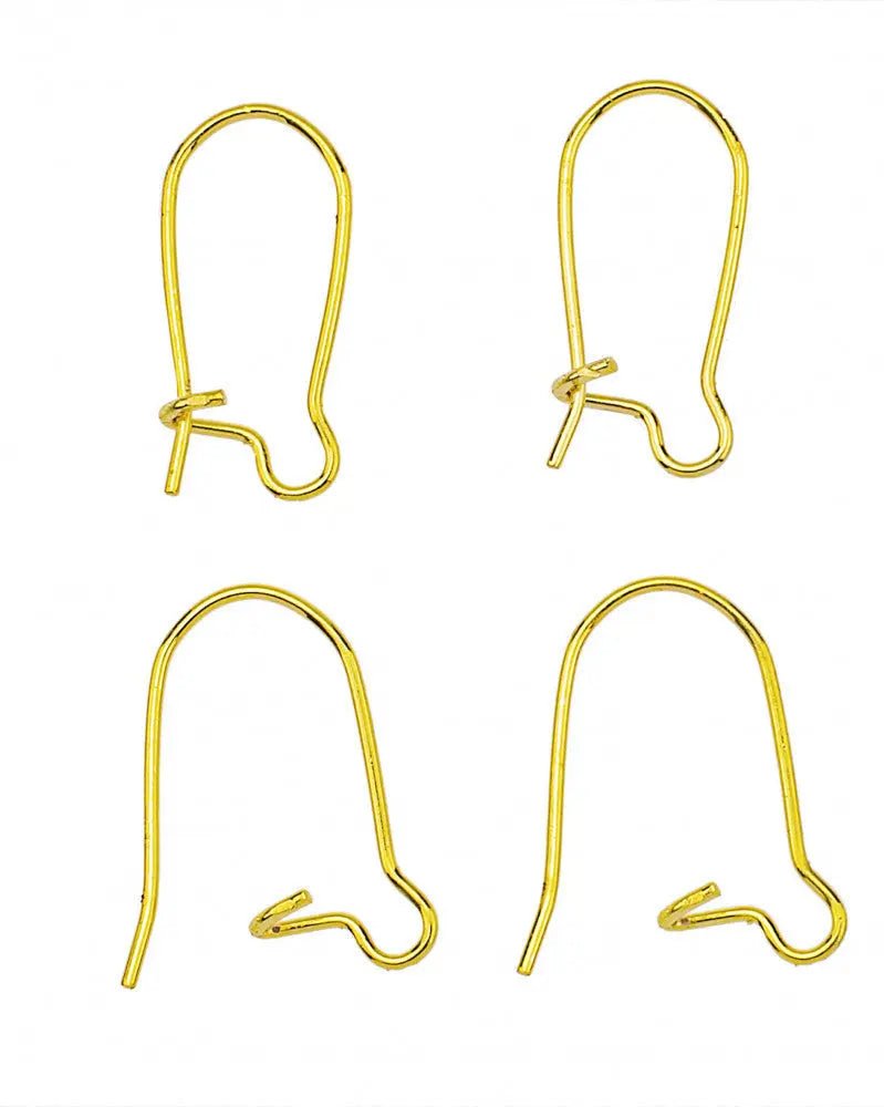 Ohrhaken einfach goldf. 10St - Kidis Art