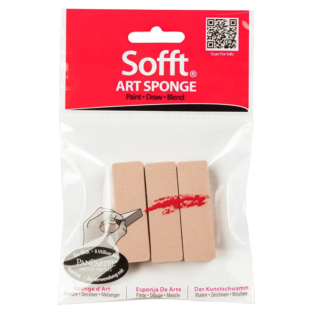 PanPastel 3 - Schwammbrett (flach) Set - Kidis Art