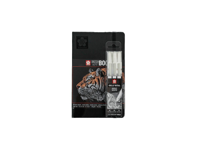 Papier - Set "Black'n White" - Kidis Art