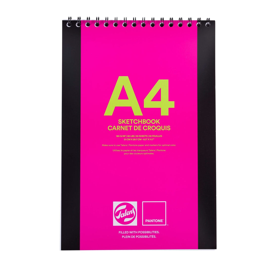 Talens | Pantone Skizzenbuch A4 (21 x 29,7 cm), 30 Blatt - Kidis Art