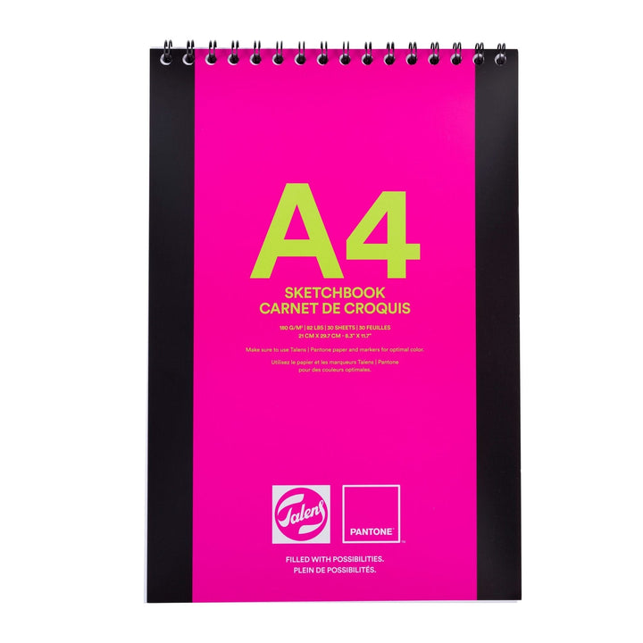 Talens | Pantone Skizzenbuch A4 (21 x 29,7 cm), 30 Blatt - Kidis Art
