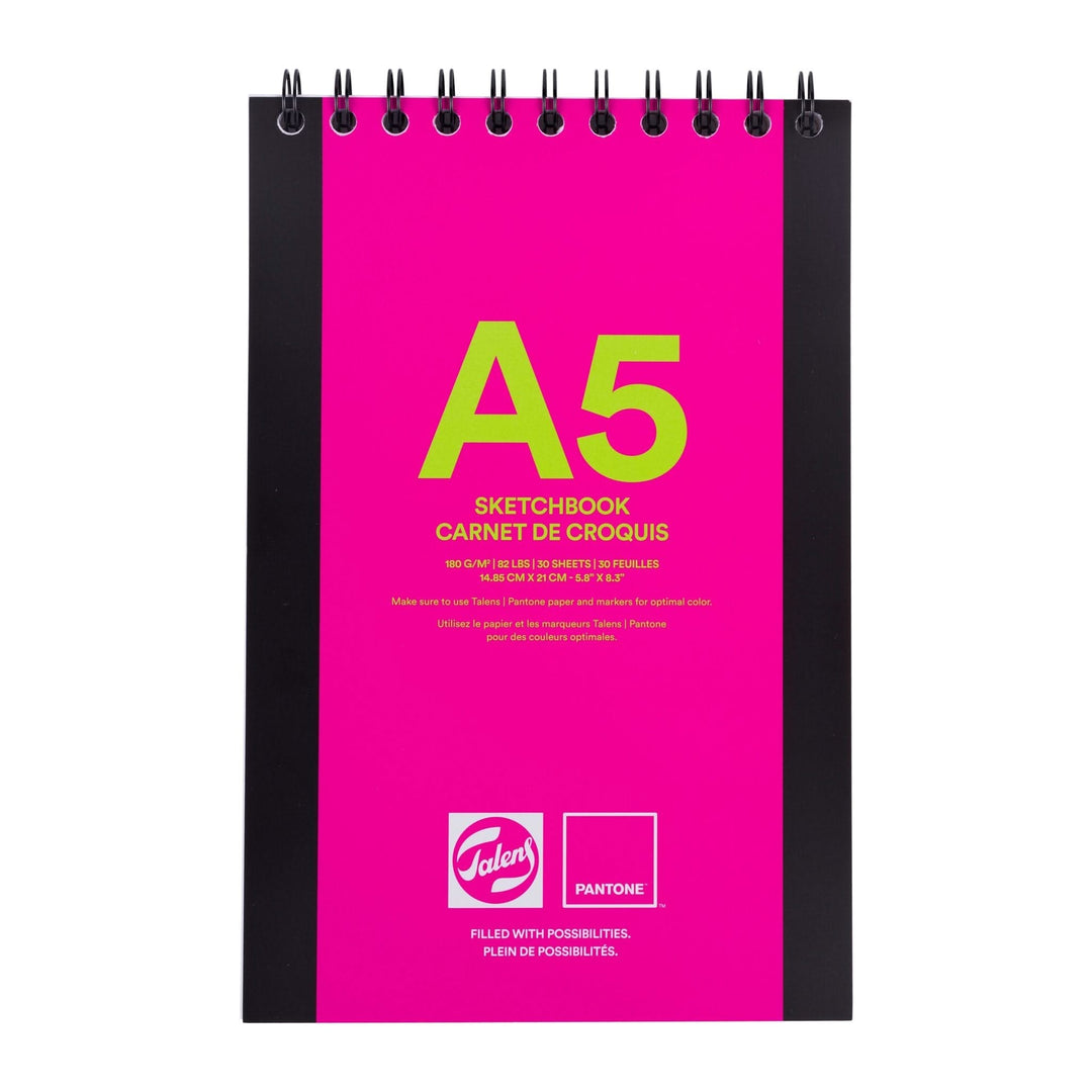 Talens | Pantone Skizzenbuch A5 (14,85 x 21 cm), 30 Blatt - Kidis Art