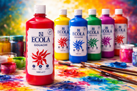 Ecola Plakatfarbe Flasche 250 ml