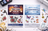 Tattoo & Wasserschiebefolien