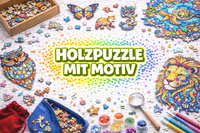 Holzpuzzle mit Motiv