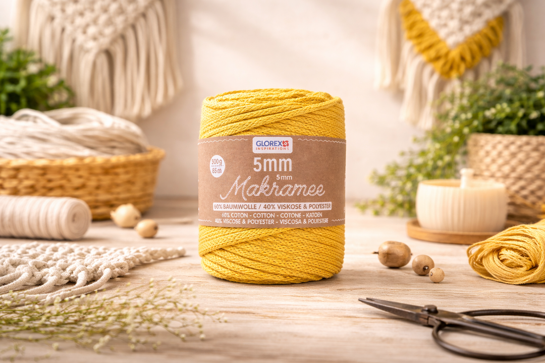 Makramee Cord 5mm 500g - Kidis Art