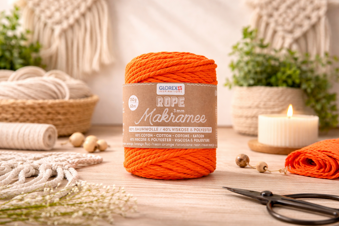 Makramee Rope 3mm 250g - Kidis Art