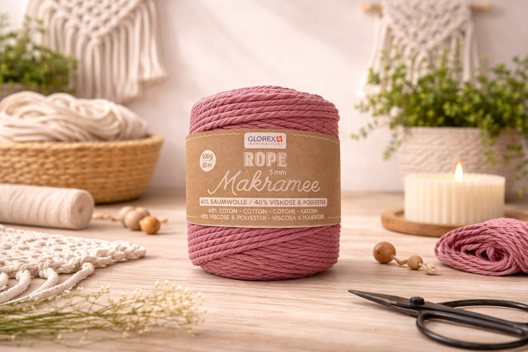 Makramee Rope 5mm 500g - Kidis Art