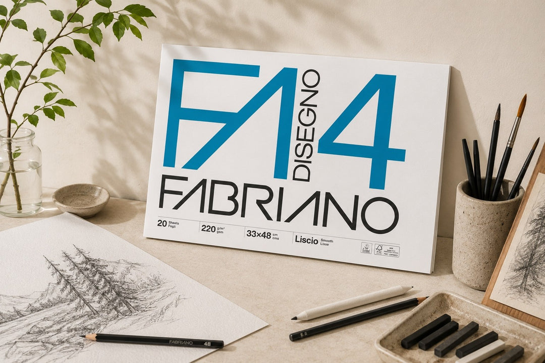 Fabriano Disegno 4 Bogen - Kidis Art