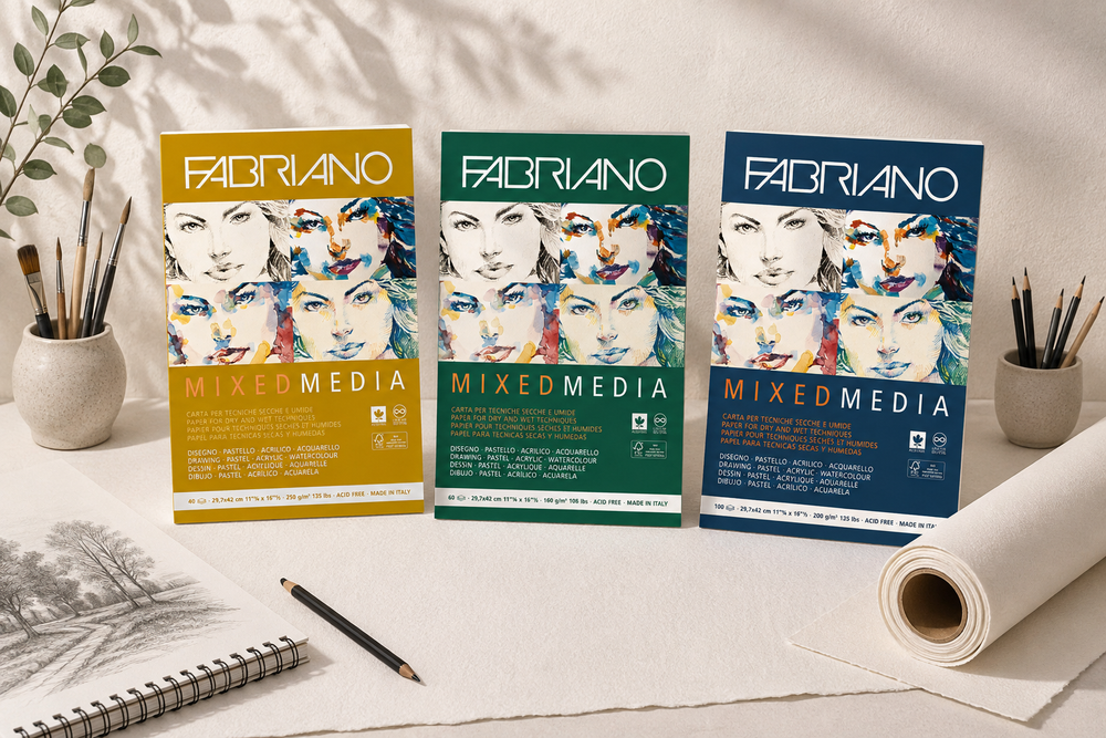 Fabriano Mixed Media Bogen - Kidis Art