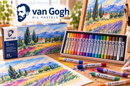 Van Gogh Ölpastelle