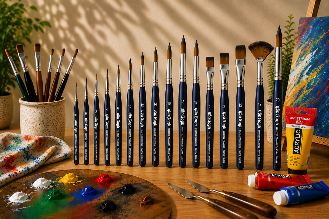 Van Gogh Pinsel für Aquarell - Kidis Art