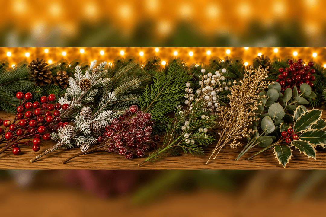 Deko Zweige für Weihnachten - Kidis Art