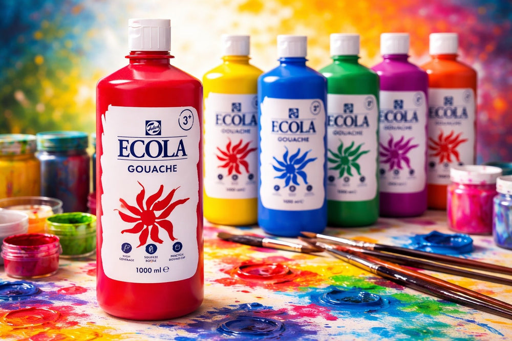 Ecola Plakatfarbe Flasche 250 ml - Kidis Art