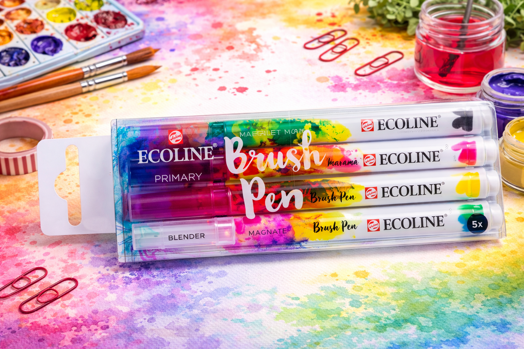 Ecoline Brush Pen Set - Kidis Art