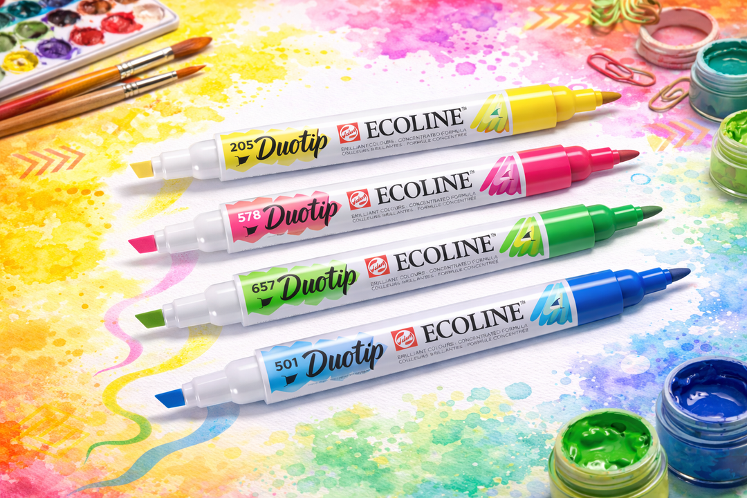 Ecoline Duotip Marker Set - Kidis Art