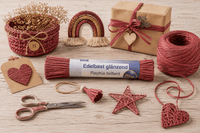 Edelbast glänzend 20m
