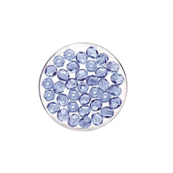 Glasschliffspitzperle 6mm - Kidis Art