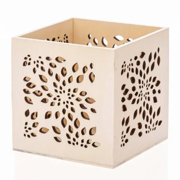 Holz Windlicht - Kidis Art