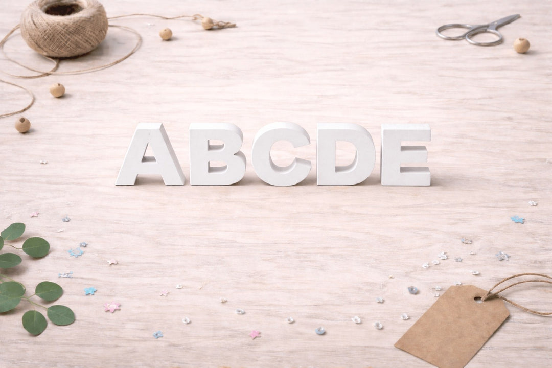 Holzbuchstaben MDF - Kidis Art