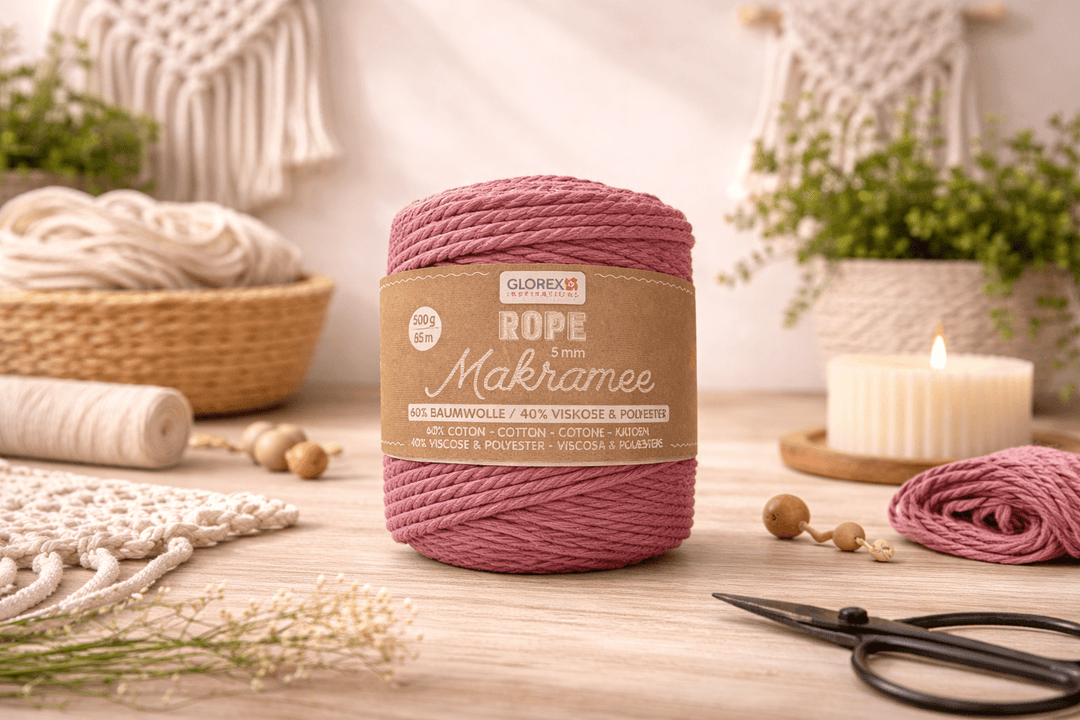 Makramee Rope 5mm 500g - Kidis Art