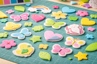 Moosgummi Sticker